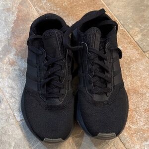 adidas women’s Black Low-Top Athletic Sneakers